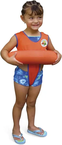 Vista 7 de Poolmaster Flotadores para aprender a nadar para pequeños nadadores, ayuda para entrenamiento