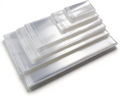 Vista 8 de Bolsas de celofán OPP autoadhesivas transparentes de 9 x 12 pulgadas, 50 unidades, bolsas de plástico grandes para regalos, envases de alimentos