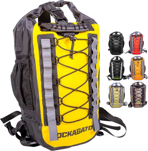 Vista 4 de Mochila impermeable - Serie HYDRIC Bolsa flotante a prueba de agua River Pack, Camuflaje, 25 L, Mochila