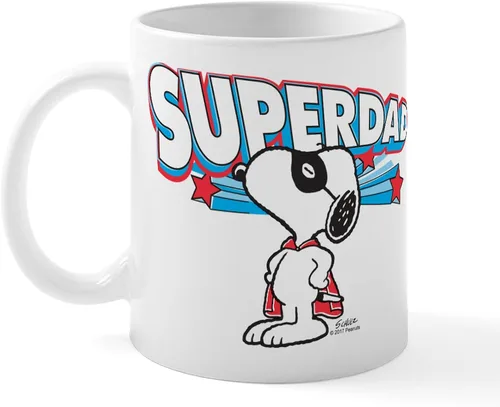 Vista 25 de CafePress Crabby Snoopy - Taza de café de cerámica (11 oz)