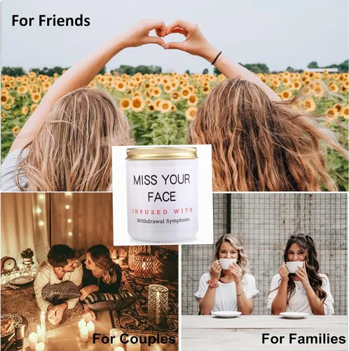 Vista 3 de Regalos divertidos para mujeres, mejores amigas, regalos de cumpleaños para ella, novia, esposa, compañero de trabajo, novio, amigo, vela de cera