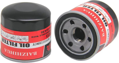 Vista 4 de Paquete de 5 filtros de aceite de motor BAIZHIHUA LF-5373 de alta calidad que reemplazan a HH150-32430, HH1J0-32430, 70000-15241, compatible