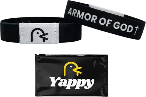 Vista 28 de Yappy Las Pulseras Originales de Versículos Bíblicos, Pulsera de Versículos Bíblicos Diarios para Inspiración Diaria Personalizada Toda la gloria a