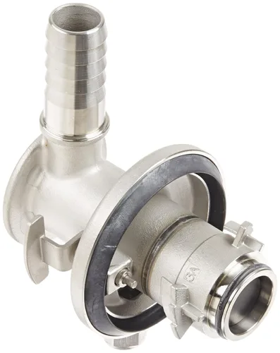 Vista 3 de Fill-Rite MMSS075EPV EPV 3 PIN dispensa acoplador con salida de púas, válvula unidireccional