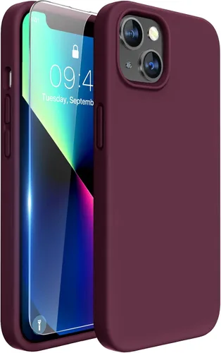 Vista 63 de Miracase Funda ultradelgada diseñada para iPhone SE 2022 (3ª generación)/iPhone SE 2020 (2ª generación)/iPhone 7/iPhone 8 con protector de pantalla