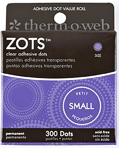 Vista 3 de Thermoweb Zots - puntos adhesivos transparentes, otro, Transparente, S