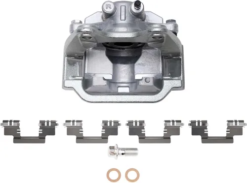 Vista 5 de Detroit Axle - Kit de freno trasero para Chevy GMC Silverado Sierra Suburban 1500 Yukon Tahoe Avalanche Cadillac Escalade Pinza de freno de disco