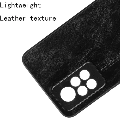 Vista 6 de Funda de teléfono para Infinix Note 11 Pro/11s, funda para Infinix Note 11 Pro/11s Funda protectora de piel sintética tipo vaca, antideslizante, a