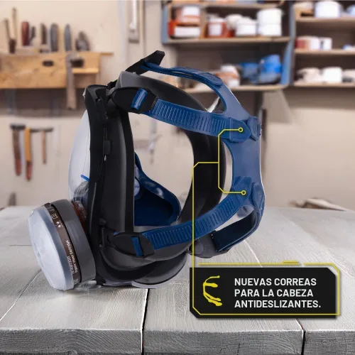 Vista 4 de Parcil Distribution Full Face Respirator with Filter