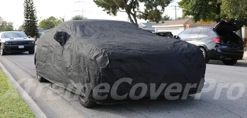 Vista 3 de Funda de coche personalizada 2010 2011 2012 2013 2014 2015 2016 2017 Chevy Camaro Car Cover XTREMECOVERPRO Gold Series Negro