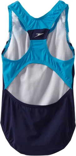 Vista 2 de Speedo - Infinity Splice Traje de baño de una pieza con tirantes gruesos para niña