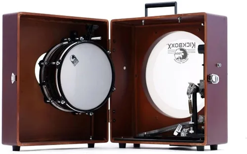 Vista 6 de Toca Percussion Kickboxx - Juego de batería para maleta