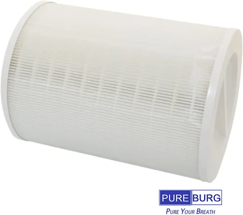 Vista 4 de PUREBURG Filtro de repuesto compatible con purificador de aire RENPHO R-M003 R-M003-F1 R-M003-F2, H13 HEPA carbón activado 2 en 1 filtración de 4