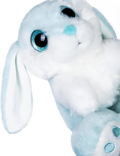Vista 3 de My OLi - Conejo de peluche de Pascua de 8 pulgadas, conejito sentado, animal de peluche, regalo de Pascua para infantes, bebés, niños, niñas