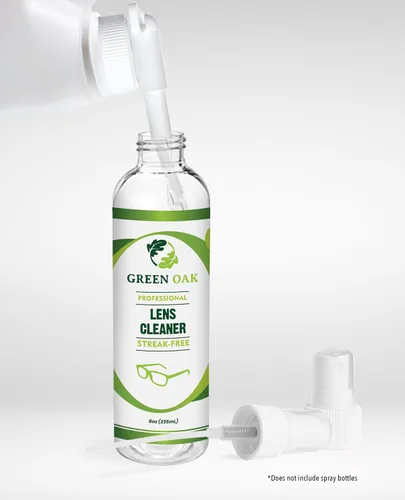 Vista 4 de Green Oak Recambio de limpiador de lentes profesional para lentes, lo mejor para anteojos, cámaras y lentes, limpia de forma segura las huellas