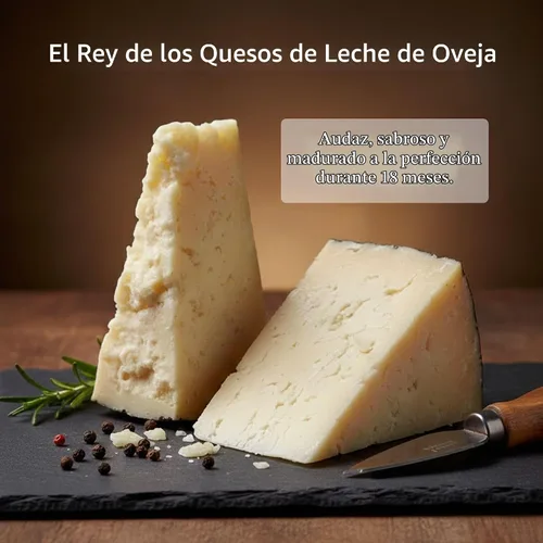 Vista 4 de Queso Pecorino Romano Brunelli, DOP (3 libras).