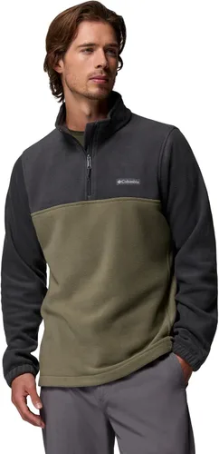 Vista 11 de Columbia Steens Mountain - Chaqueta de forro polar con cremallera media para hombre Negro