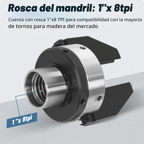 Vista 6 de Portabrocas dedicado de 2 pulgadas y 2 mandíbulas de perforación