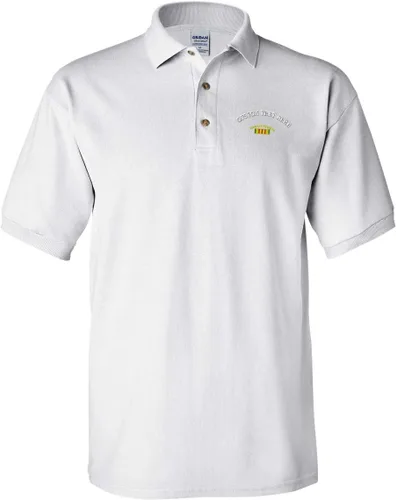 Vista 6 de Camisas polo personalizadas para hombres Vietnam Veterano Bandera Militar Bordado Algodón