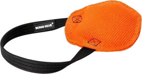 Vista 14 de Juguete de remolcador para perro fuerte, entrenamiento de mordida, IGP, diversión, lino francés, color azul caramelo Berta Dingo Gear S00097