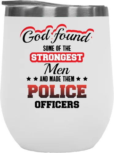 Vista 8 de God Found Some Of The Strongest Men And Made Them Police Officers. Gift For Brave Policemen, Patrol Man, Detectives, Investigators, Cops Or