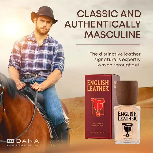 Vista 4 de English Leather By Dana For Men. Para después del afeitado, 3.4 onzas
