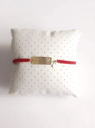 Vista 8 de Pulseras de cuerda roja de la amistad pulseras de amor infinito de hilo rojo