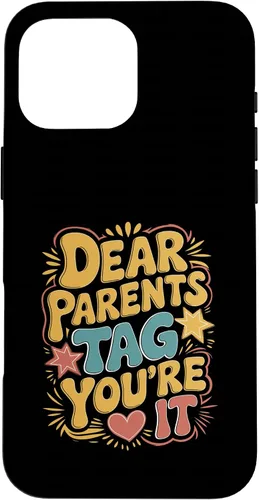 Vista 19 de Dear Parents Tag You’re It Leopard Print Case for iPhone XR
