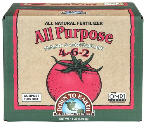 Vista 9 de Down to Earth - Fertilizantes naturales orgánicos multiusos para tomates y verduras, alimento vegetal para tomates, pimientos, hierbas y flores