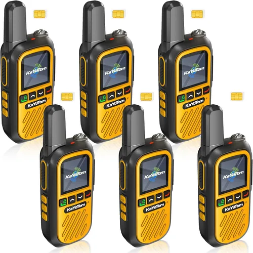 Vista 17 de Walkie Talkies de largo alcance global de alcance ilimitado 4G LTE PoC Radios bidireccionales (más de 5000 millas), resistentes e impermeables