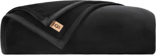 Vista 40 de UGG Coco - Manta acogedora para sofá y cama, 50 x 70 pulgadas, color negro (tinta)