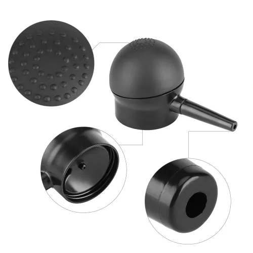 Vista 5 de Aplicador de fibra capilar, boquilla pulverizadora de fibra capilar, herramientas para engrosar el cabello, hombres y mujeres para boquilla