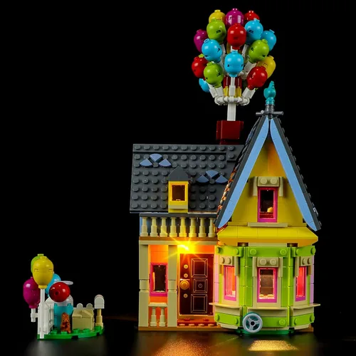 Vista 3 de BRIKSMAX Kit de iluminación LED para LEGO-43217 Up House - Compatible con el modelo de bloques de construcción Lego Disney - No incluye juego