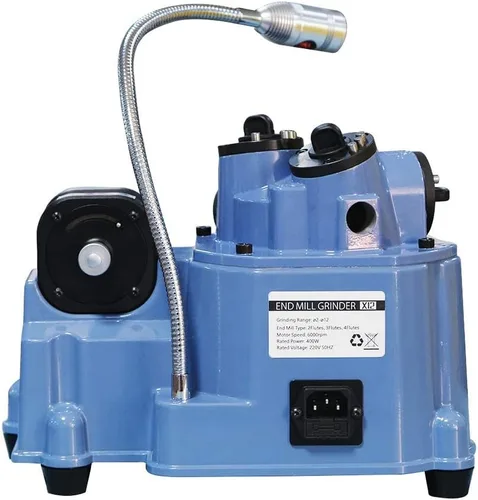 Vista 7 de Afilador de precisión de EE. UU., afilador, cortador de fresado, máquina de molienda para 0.079 in-0.472 in para 2 flautas, 3 flautas, 4 flautas