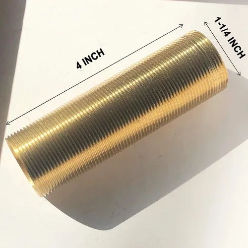 Vista 3 de Vástago de extensión de montaje de grifo de 4 pulgadas para cubierta gruesa de encimera