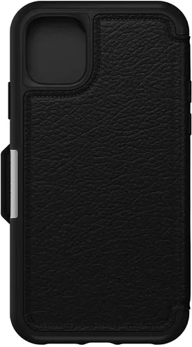 Vista 3 de OtterBox Strada Series - Funda para iPhone 11 Pro Max, color negro y peltre Sombra (NEGRO/PEWTER)