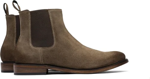 Vista 4 de Mezcalero Botas Chelsea de gamuza para hombre - Matt