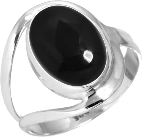 Vista 23 de Anillo de piedras preciosas naturales para mujer, perla, ojo de tigre, lapislázuli, cristal ovalado, bohemio, auténtica plata de ley 925, joyería