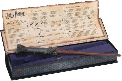 Vista 2 de The Noble Collection La varita de control remoto de Harry Potter