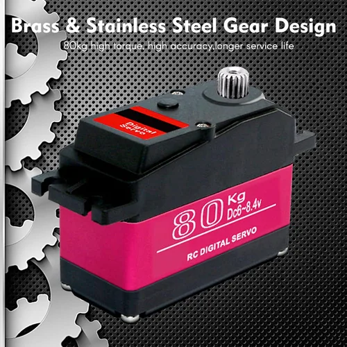 Vista 6 de GoolRC Servo digital de 176.4 lbs Metal Gear 270?High Torque Servo Digital Servo de alto par Servo de reemplazo impermeable para 1/5 HSP HPI RC Car