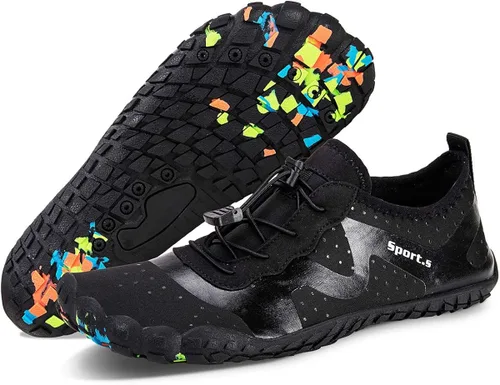 Vista 3 de Zapatos deportivos para el agua, para hombres, de secado rápido, calzado deportivo para usar al aire libre, ir en kayak, lancha, senderismo, surf