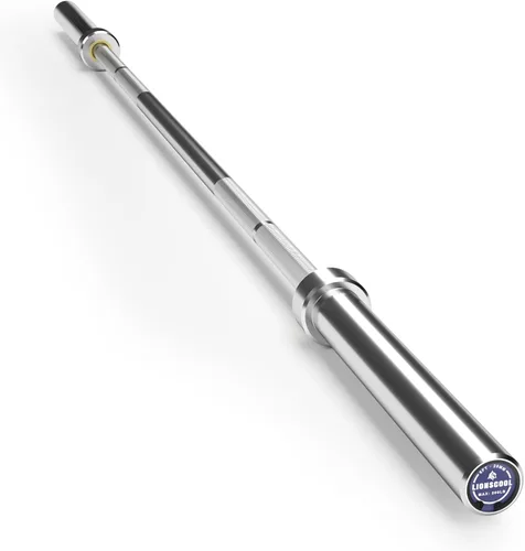 Vista 10 de 4ft/4.9ft/6ft 2-Inch Olympic Barbell for Strength Training Weightlifting, Squat, Curl, Deadlift, Press, Hip Thrust Straight Weight Bar, 500lbs