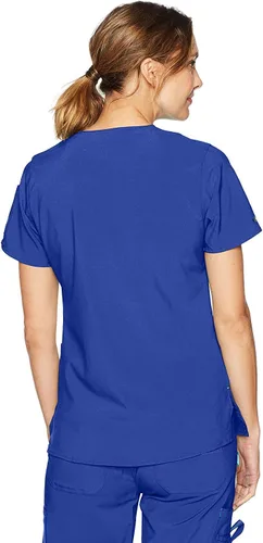 Vista 2 de Carhartt, Cross-Flex, camiseta hospitalaria, mediana, para mujer