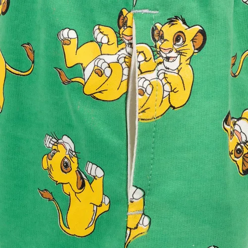 Vista 6 de Disney Pixar Cars Mickey Mouse King Toy Story Buzz Lightyear - Conjunto de camiseta gráfica y pantalones cortos de rizo francés