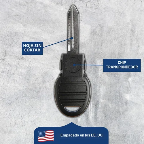 Vista 5 de KeylessOption Reemplazo de hoja remota de entrada sin llave en blanco para llave Smart Prox (paquete de 2)