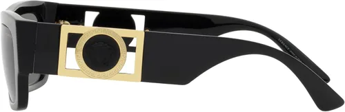 Vista 2 de Versace Man Sunglasses Havana Frame, Dark Bronze Lenses, 53MM