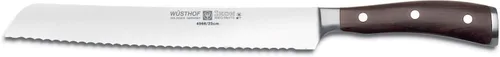 Vista 3 de Wusthof IKON - Cuchillo para pan, 8 pulgadas, color marrón