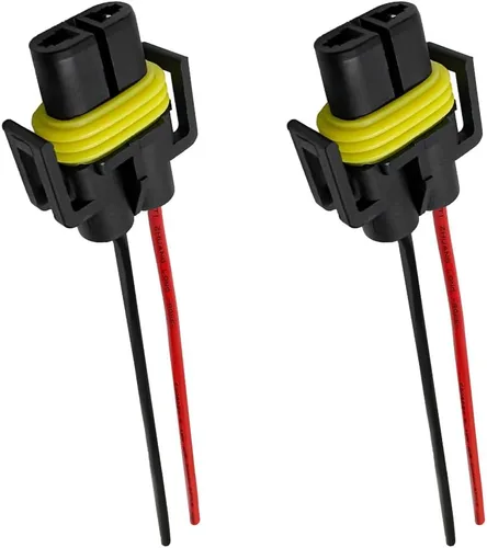Vista 8 de Wevdn 2 PCS Enchufes de Bombilla 9005 HB3 9006 HB4 9012, Conector de Faro Adaptador Hembra Arnés de Cableado Enchufe, Enchufe de Cable de Faros