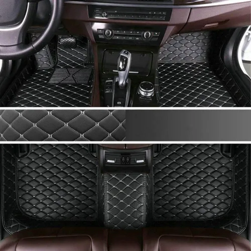 Vista 32 de Alfombrillas automotrices personalizadas para 99.99 % de los sedán, SUV, automóvil deportivo, hombres y mujeres, protección completa, almohadillas
