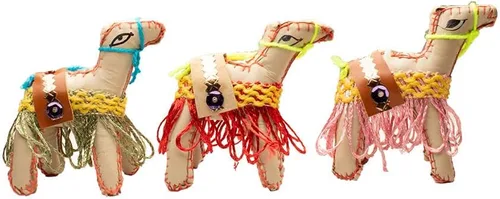 Vista 8 de Discoveries Egyptian Imports Figura de camello – Piel sintética rellena – Figura de regalo del Antiguo Egipto – Colores surtidos – Hecho en Egipto
